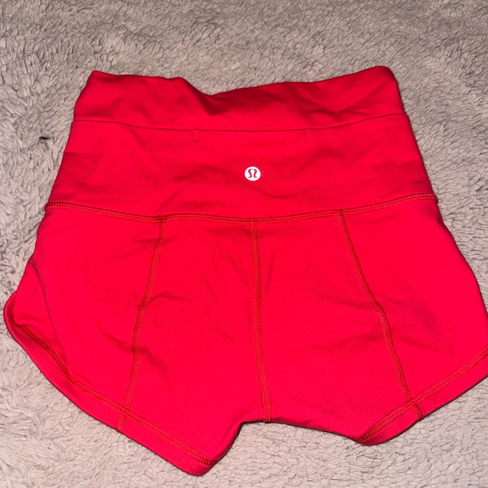 Lululemon Tight Fitting Athletic Shorts